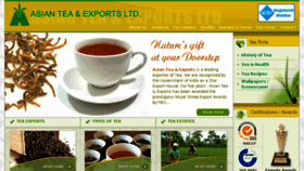 What Asianteaexports.com website looked like in 2018 (6 years ago)