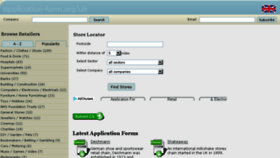 What Application-form.org website looked like in 2018 (7 years ago)