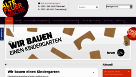 What Altefeuerwache-wuppertal.de website looked like in 2018 (6 years ago)