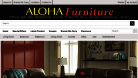 What Alohafurniture.net website looked like in 2018 (6 years ago)