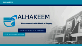 What Alhakeem.ly website looked like in 2018 (6 years ago)