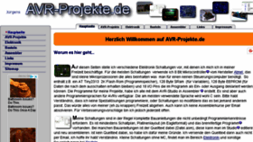 What Avr-projekte.de website looked like in 2018 (6 years ago)