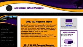 What Acpasadenareunion.com website looked like in 2018 (6 years ago)