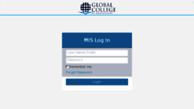 What Admin.globalcollege.edu.np website looked like in 2018 (6 years ago)