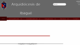 What Arquidiocesisdeibague.org website looked like in 2018 (6 years ago)