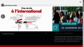 What Aei.u-pec.fr website looked like in 2018 (6 years ago)