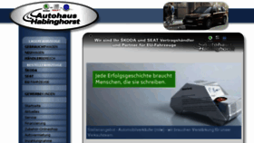 What Autohaus-habinghorst.de website looked like in 2018 (6 years ago)