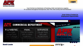 What Aprsupply.com website looked like in 2018 (6 years ago)