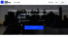 What Australianinvestmentnetwork.com website looked like in 2018 (6 years ago)
