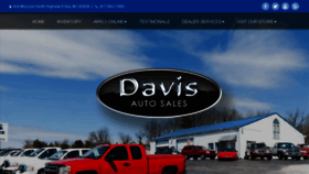 What Autosbydavis.com website looked like in 2018 (6 years ago)