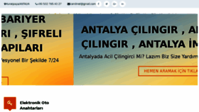 What Akdenizanahtar.com website looked like in 2018 (6 years ago)