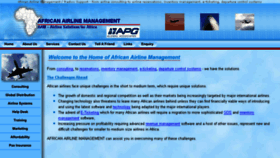What Afam.co.za website looked like in 2018 (6 years ago)