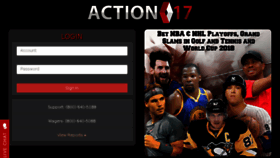What Action17.ag website looked like in 2018 (6 years ago)