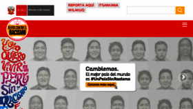 What Alertacontraelracismo.pe website looked like in 2018 (6 years ago)
