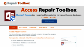 What Accessrepairtoolbox.com website looked like in 2018 (6 years ago)