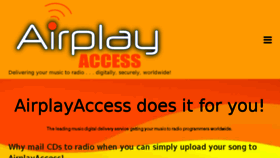 What Airplayaccess.com website looked like in 2018 (6 years ago)