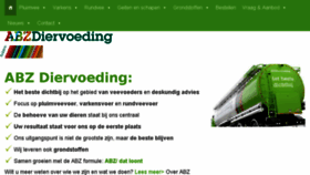 What Abzdiervoeding.nl website looked like in 2018 (6 years ago)
