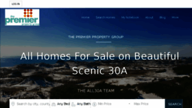 What All30ahomesforsale.com website looked like in 2018 (6 years ago)