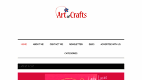 What Art-of-crafts.net website looked like in 2018 (6 years ago)