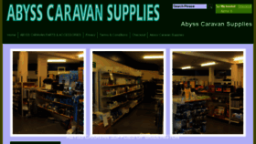 What Abysscaravansupplies.co.uk website looked like in 2018 (5 years ago)