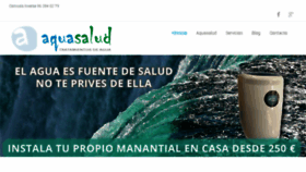 What Aquasalud.com website looked like in 2018 (6 years ago)