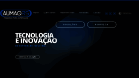 What Aumaqrs.com.br website looked like in 2018 (6 years ago)