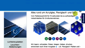 What Acrylglasverarbeitung.at website looked like in 2018 (6 years ago)