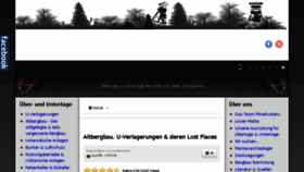 What Altbergbau-untertage-u-verlagerungen-lost-places.de website looked like in 2018 (5 years ago)