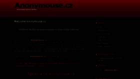 What Anonymouse.cz website looked like in 2018 (6 years ago)
