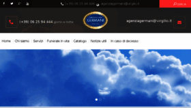 What Agenziafunebregermani.it website looked like in 2018 (5 years ago)