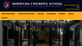 What Americanfirearmsschool.com website looked like in 2018 (6 years ago)