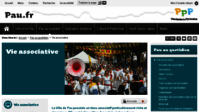 What Assos.pau.fr website looked like in 2018 (6 years ago)