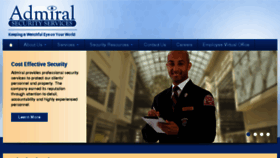 What Admiralsecurity.com website looked like in 2018 (6 years ago)