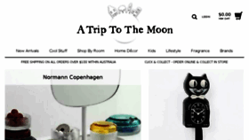 What Atriptothemoon.com.au website looked like in 2018 (6 years ago)
