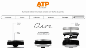 What Atpiluminacion.com website looked like in 2018 (5 years ago)