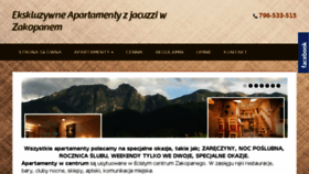 What Apartamentzjacuzzi.com website looked like in 2018 (6 years ago)