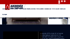 What Akdenizhalitemizleme.com website looked like in 2018 (5 years ago)