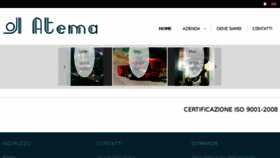 What Atema-eng.it website looked like in 2018 (6 years ago)