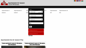 What Apartamentedevanzarecluj.ro website looked like in 2018 (6 years ago)