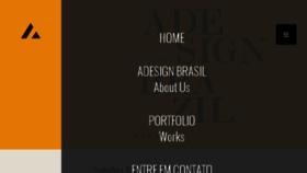 What Adesignbrasil.com.br website looked like in 2018 (6 years ago)