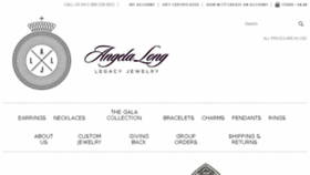 What Alonglegacyjewelry.com website looked like in 2018 (6 years ago)