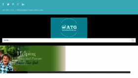 What Atglearningacademy.com website looked like in 2018 (6 years ago)