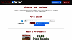 What Accessdane.countyofdane.com website looked like in 2018 (6 years ago)