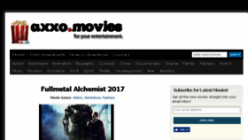 What Axxomovies.unblocked.pw website looked like in 2018 (6 years ago)