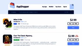 What Appshoper.com website looked like in 2018 (6 years ago)