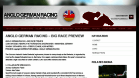 What Anglogermanracing.com website looked like in 2018 (5 years ago)