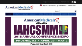 What Americanmedicals.com website looked like in 2018 (6 years ago)