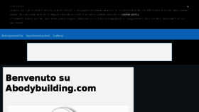 What Abodybuilding.com website looked like in 2018 (6 years ago)