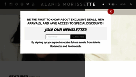 What Alanismorissetteofficialmerch.com website looked like in 2018 (6 years ago)
