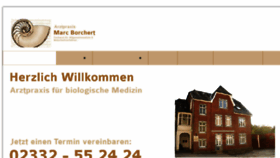 What Arztpraxis-borchert.de website looked like in 2018 (6 years ago)